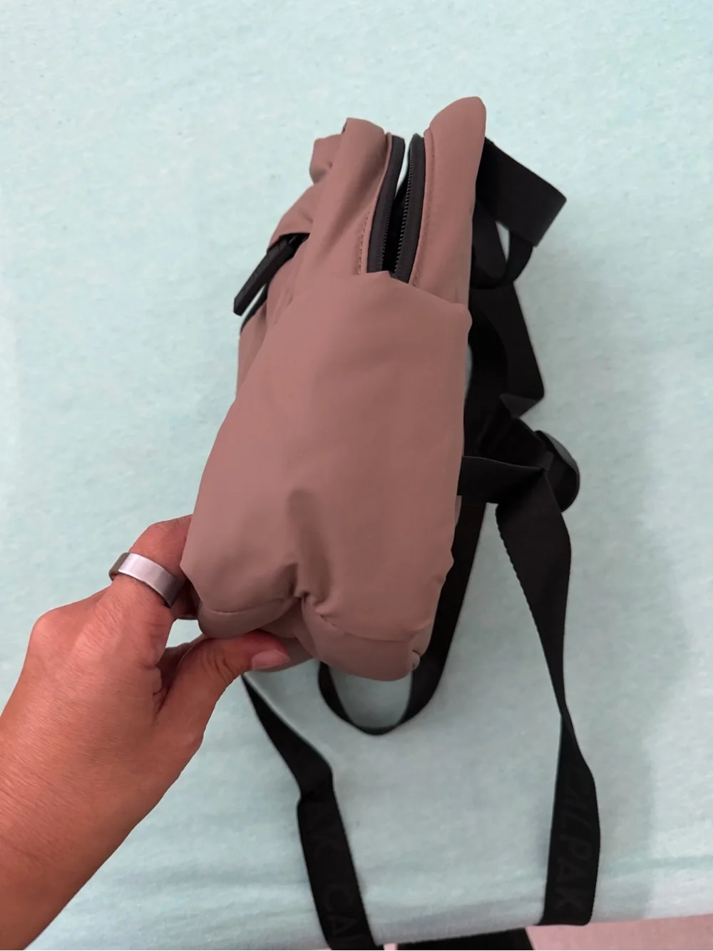 Calpak Taupe Brown Everyday mini Luka Backpack